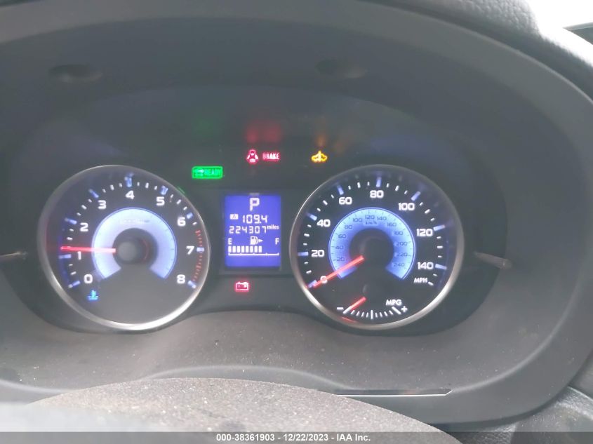 2014 SUBARU XV CROSSTREK 2.0I HYBRID TOURING - JF2GPBGC2EH255653