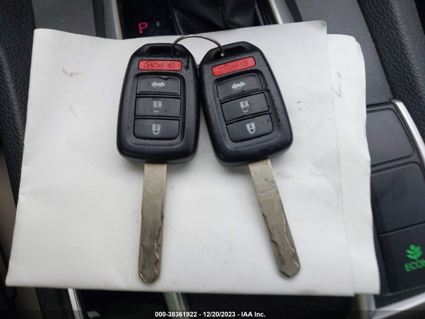 2016 HONDA CIVIC LX - 19XFC2F58GE218883