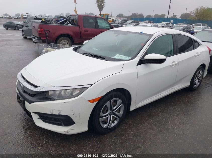 2016 HONDA CIVIC LX - 19XFC2F58GE218883