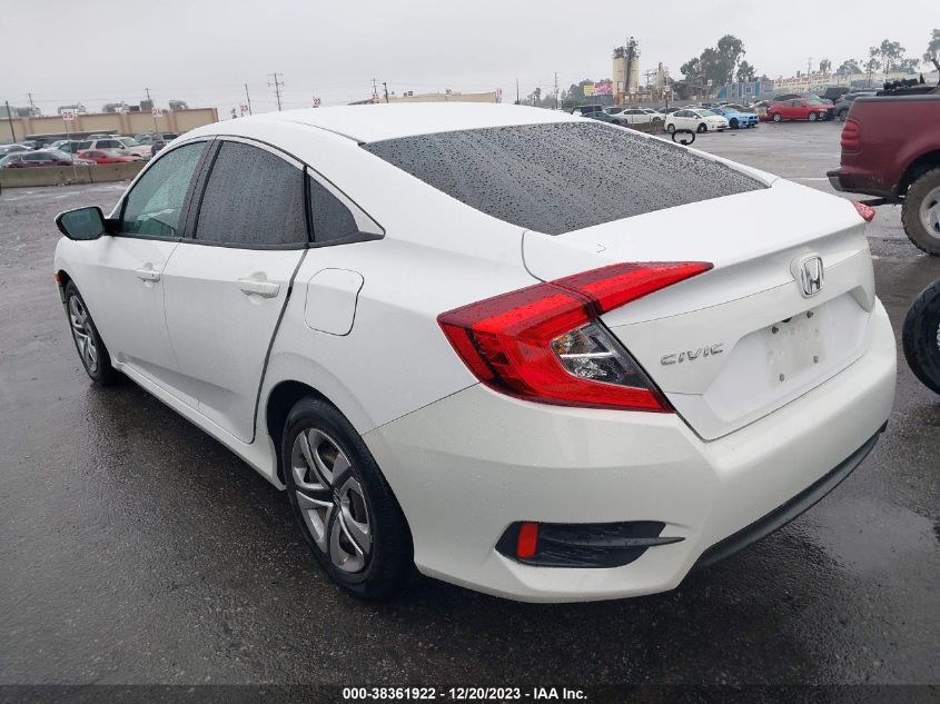 2016 HONDA CIVIC LX - 19XFC2F58GE218883