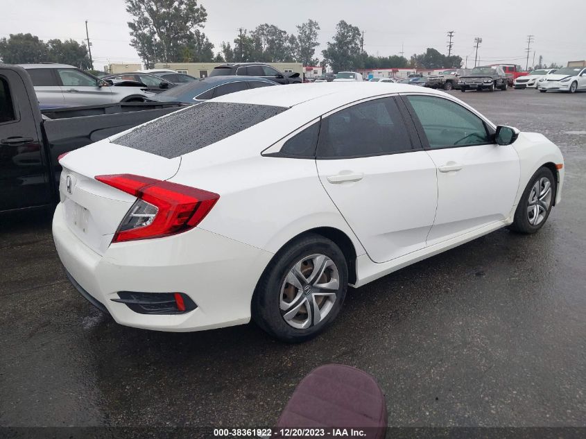 2016 HONDA CIVIC LX - 19XFC2F58GE218883