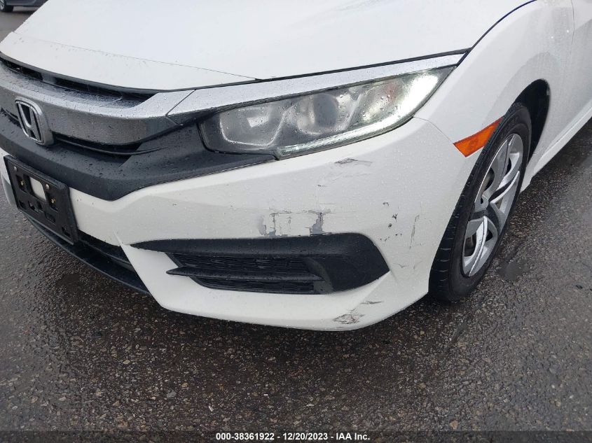 2016 HONDA CIVIC LX - 19XFC2F58GE218883
