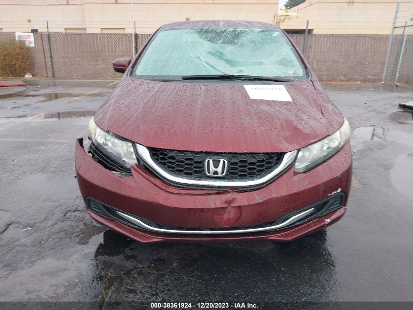 2014 HONDA CIVIC LX - 19XFB2F54EE267594