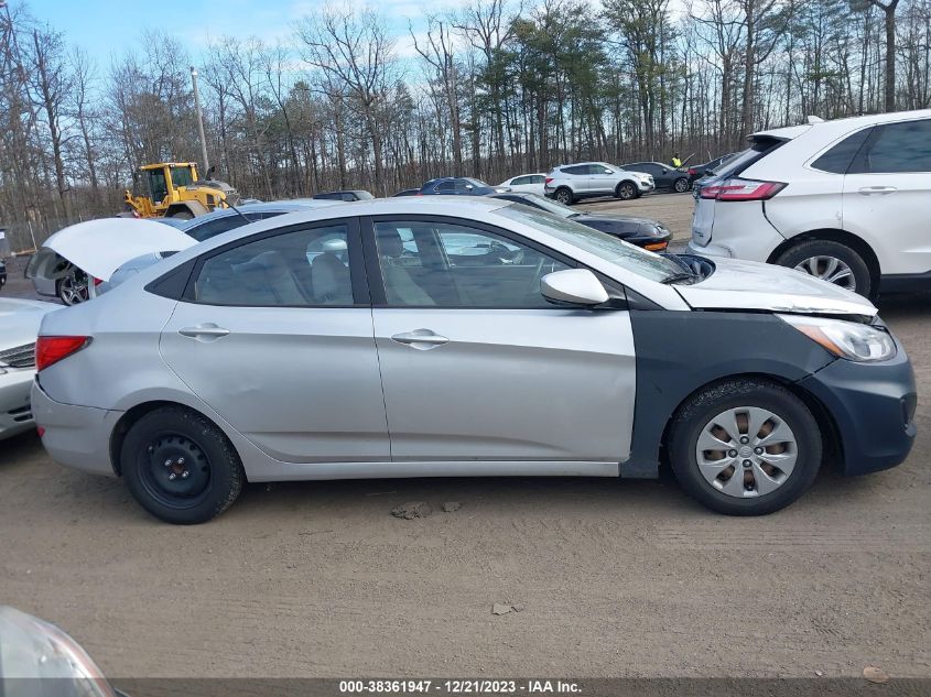 2016 HYUNDAI ACCENT SE - KMHCT4AE0GU029602