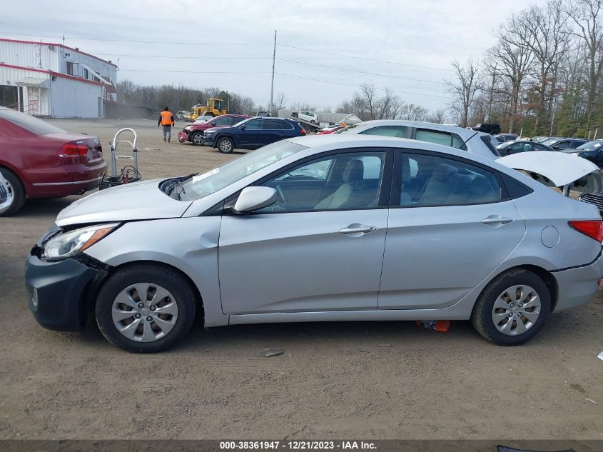 2016 HYUNDAI ACCENT SE - KMHCT4AE0GU029602