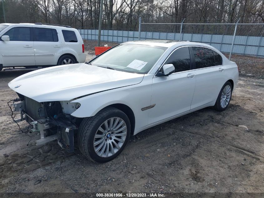 2013 BMW 740LI XDRIVE WBAYF4C55DDE23767