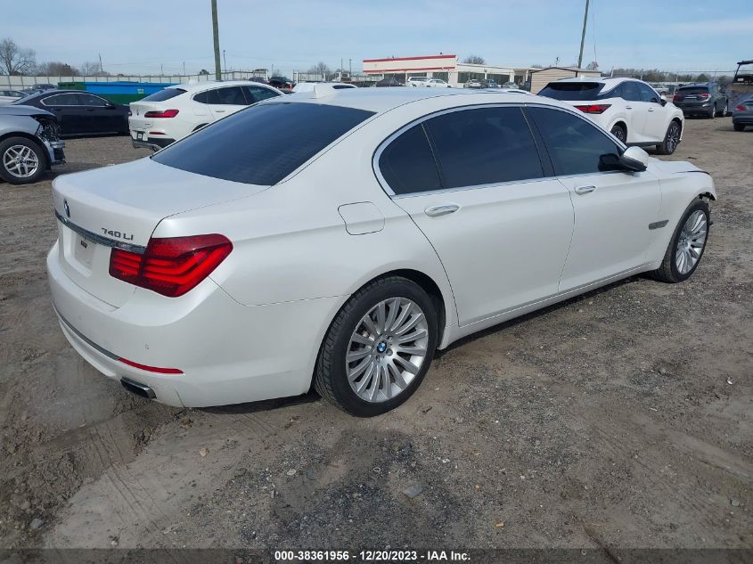 2013 BMW 740LI XDRIVE WBAYF4C55DDE23767