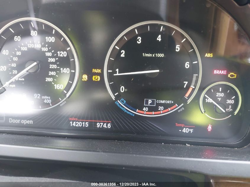 2013 BMW 740LI XDRIVE WBAYF4C55DDE23767