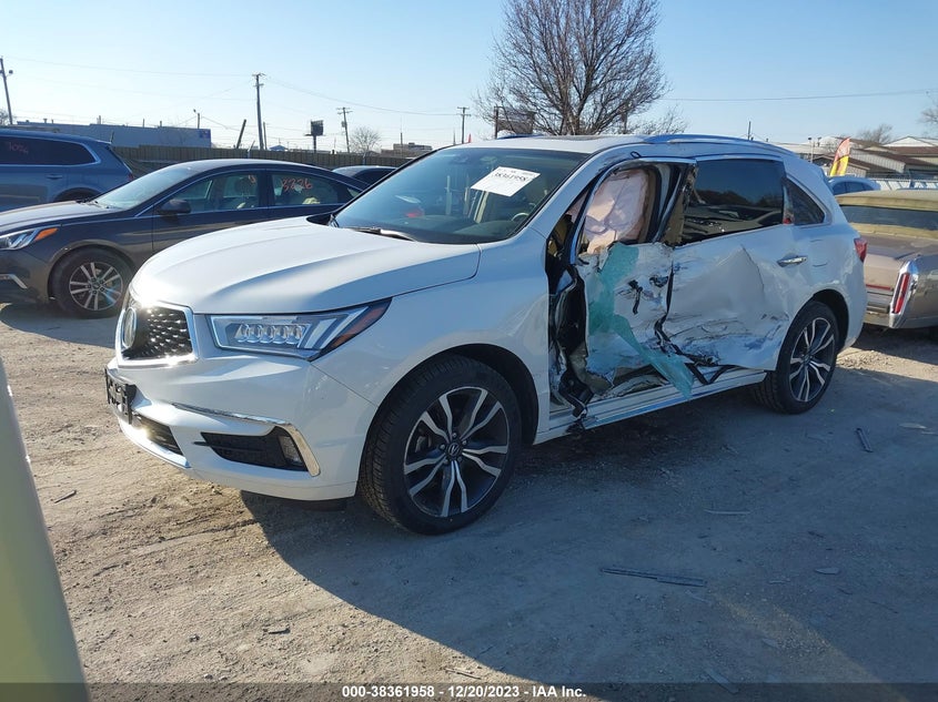 VIN 5J8YD4H8XLL024691 2020 ACURA MDX ADVANCE PACKAGE