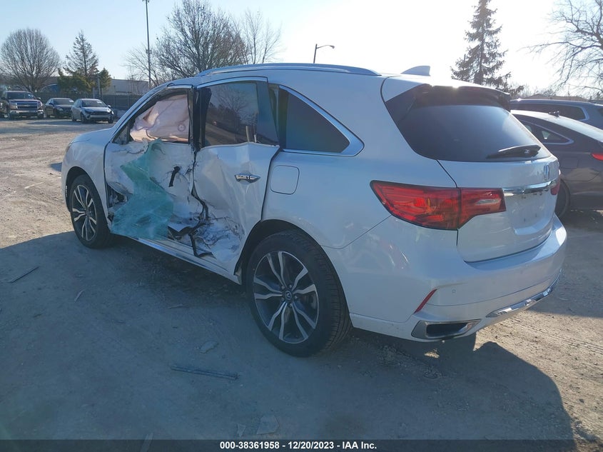 VIN 5J8YD4H8XLL024691 2020 ACURA MDX ADVANCE PACKAGE