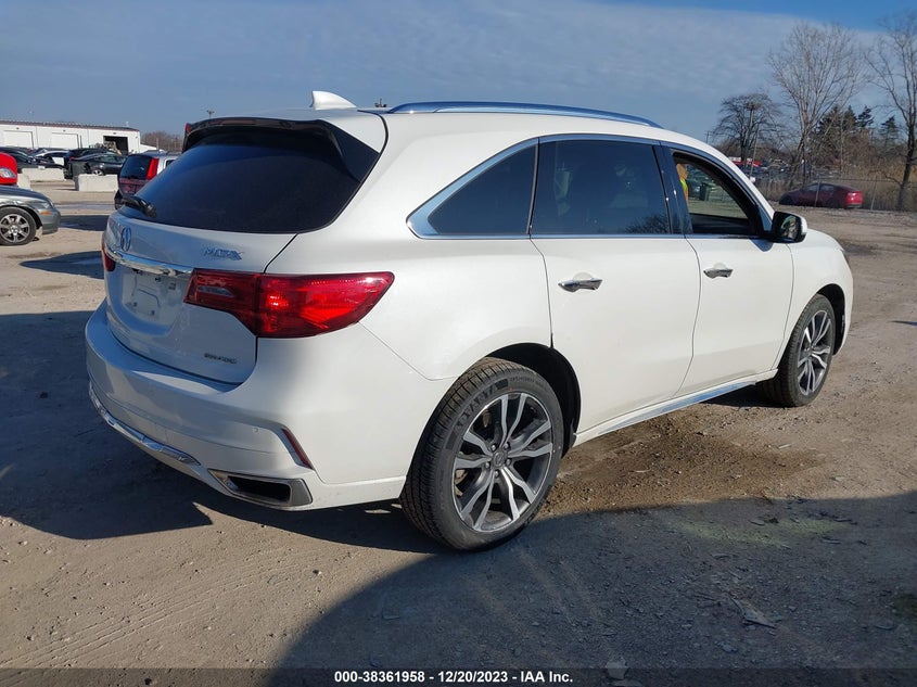 VIN 5J8YD4H8XLL024691 2020 ACURA MDX ADVANCE PACKAGE