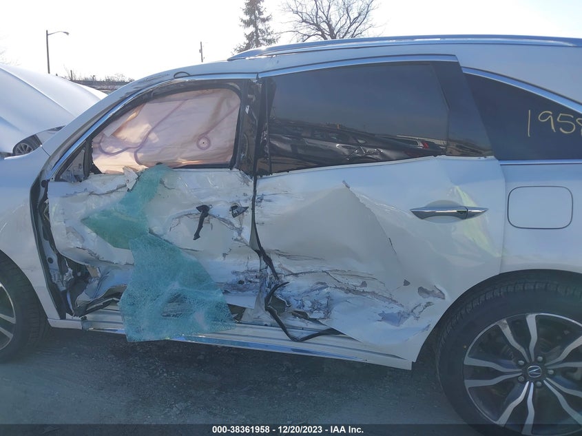 VIN 5J8YD4H8XLL024691 2020 ACURA MDX ADVANCE PACKAGE