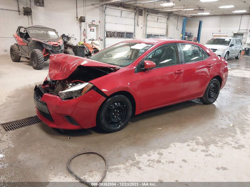 2015 TOYOTA COROLLA L/LE/LE PLS/PRM/S/S PLS - 2T1BURHE7FC276451