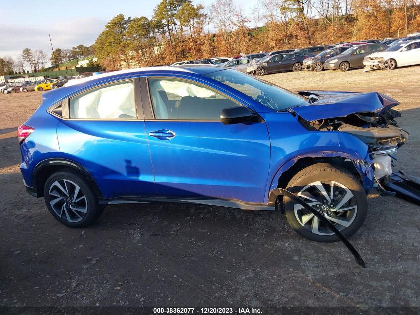 2019 HONDA HR-V SPORT - 3CZRU6H10KG706731