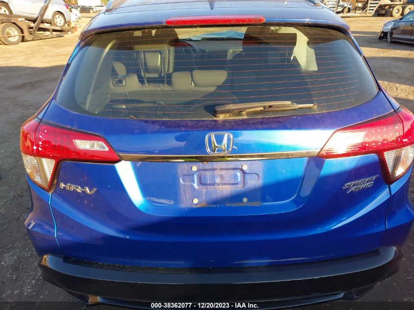 2019 HONDA HR-V SPORT - 3CZRU6H10KG706731