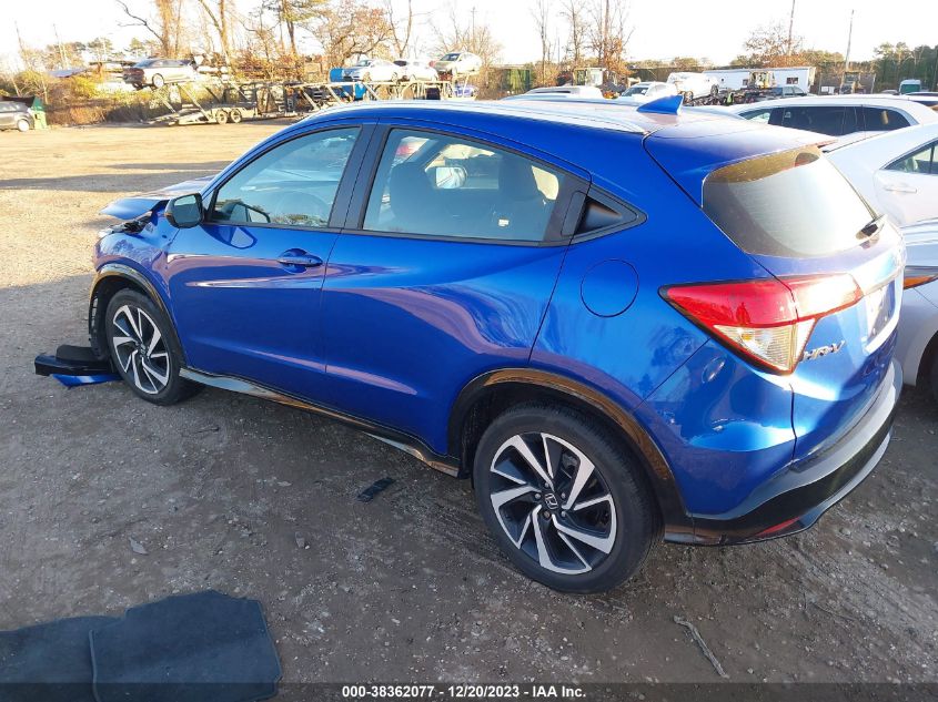 2019 HONDA HR-V SPORT - 3CZRU6H10KG706731