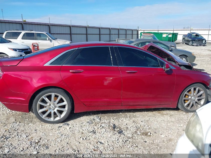 2013 LINCOLN MKZ - 3LN6L2JK1DR821414