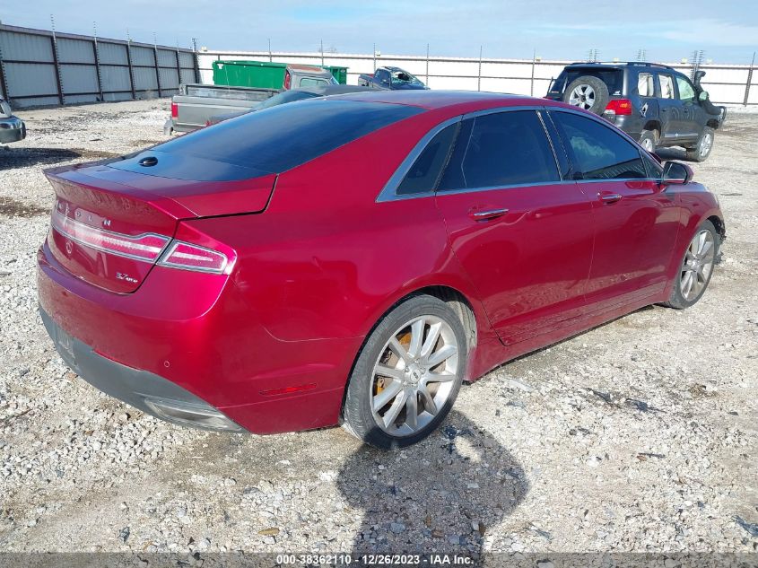 2013 LINCOLN MKZ - 3LN6L2JK1DR821414