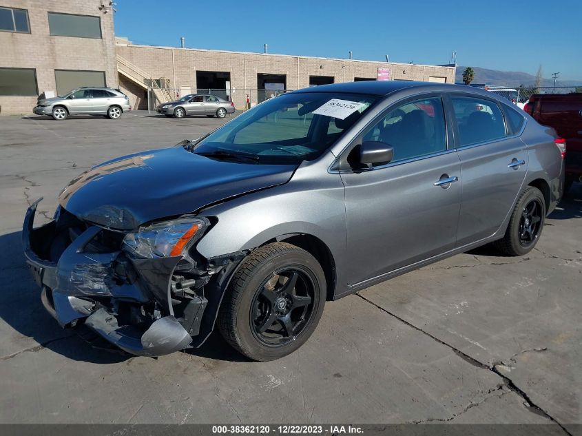 2015 NISSAN SENTRA S - 3N1AB7AP6FY217668