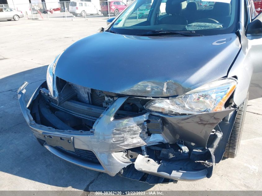 2015 NISSAN SENTRA S - 3N1AB7AP6FY217668