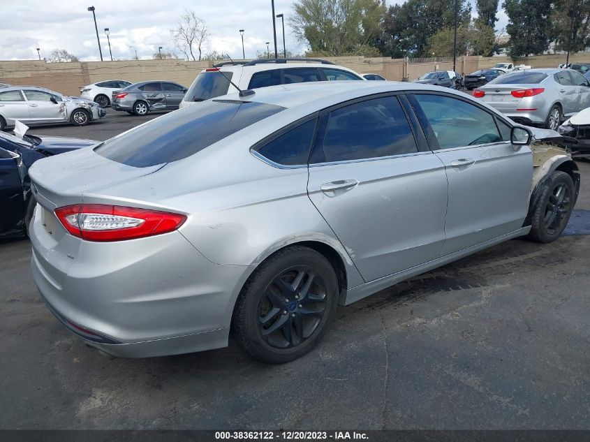 2016 FORD FUSION SE - 3FA6P0H73GR318427