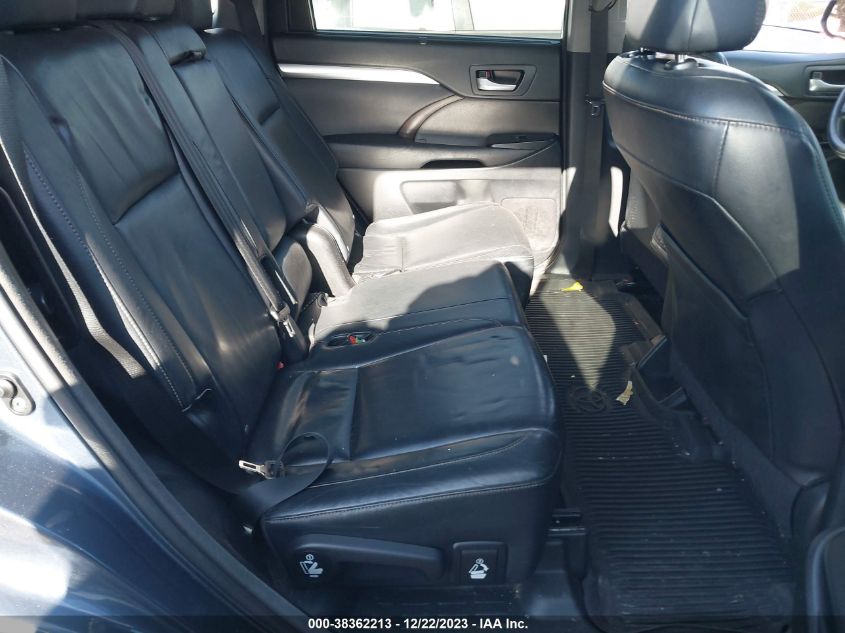 2014 TOYOTA HIGHLANDER XLE V6 - 5TDJKRFH7ES026499
