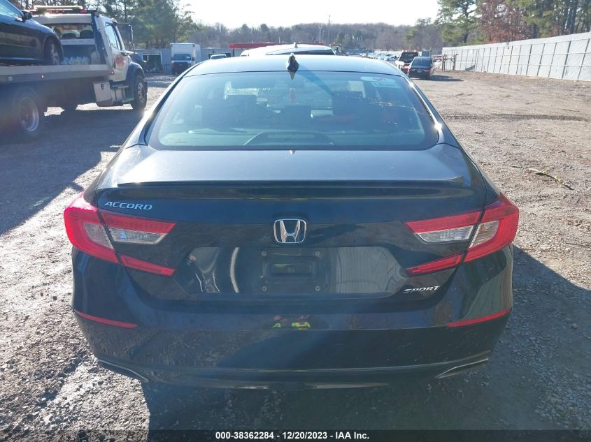 2019 HONDA ACCORD SPORT - 1HGCV1F34KA164887