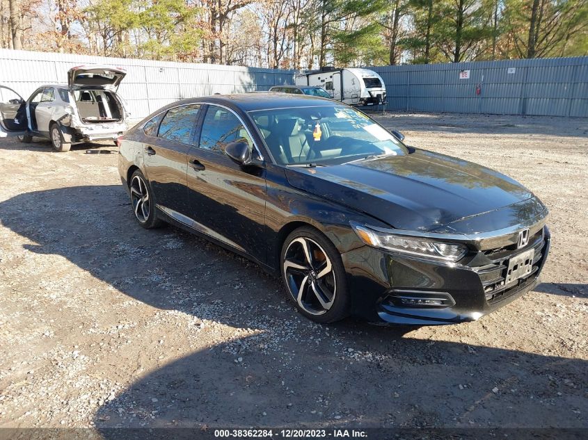 2019 HONDA ACCORD SPORT - 1HGCV1F34KA164887