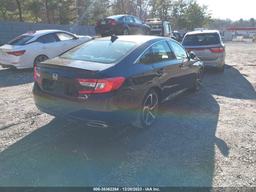 2019 HONDA ACCORD SPORT - 1HGCV1F34KA164887
