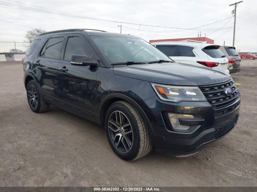 2017 FORD EXPLORER SPORT - 1FM5K8GT5HGC45941