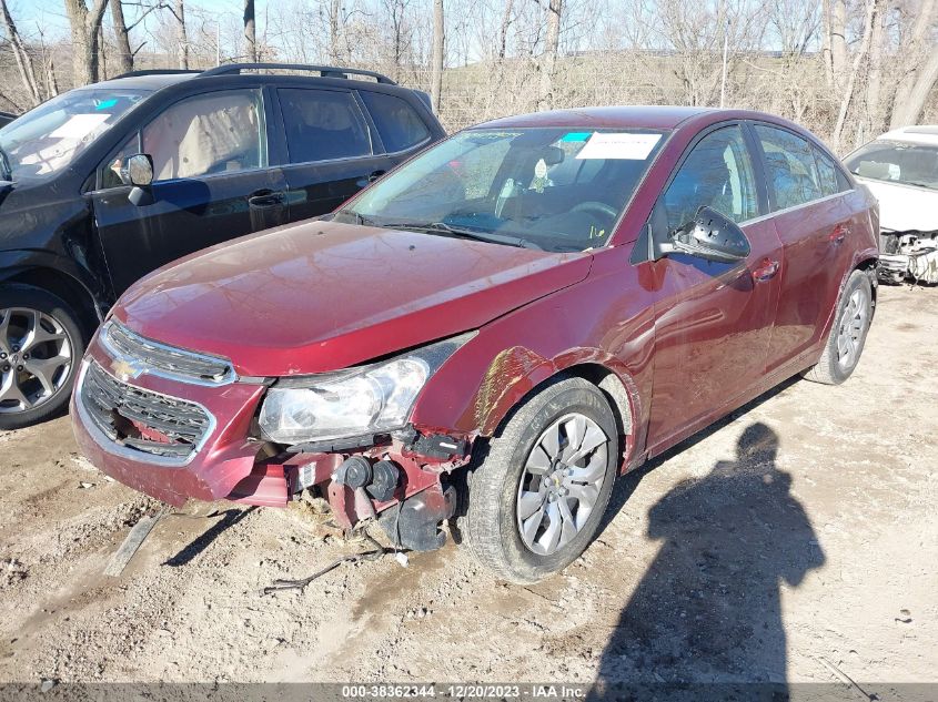2015 CHEVROLET CRUZE 1LT AUTO - 1G1PC5SB9F7214432