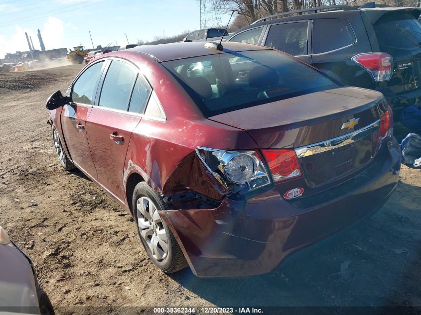 2015 CHEVROLET CRUZE 1LT AUTO - 1G1PC5SB9F7214432