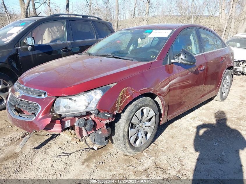 2015 CHEVROLET CRUZE 1LT AUTO - 1G1PC5SB9F7214432