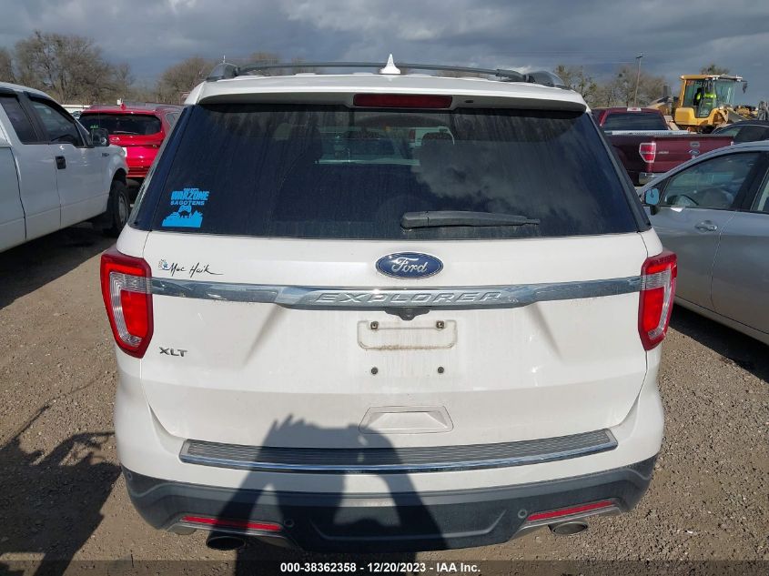 2018 FORD EXPLORER XLT - 1FM5K7D85JGA18989