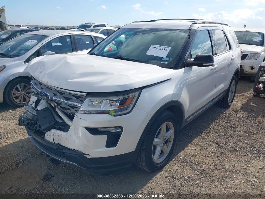 2018 FORD EXPLORER XLT - 1FM5K7D85JGA18989