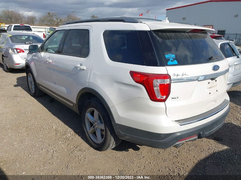 2018 FORD EXPLORER XLT - 1FM5K7D85JGA18989