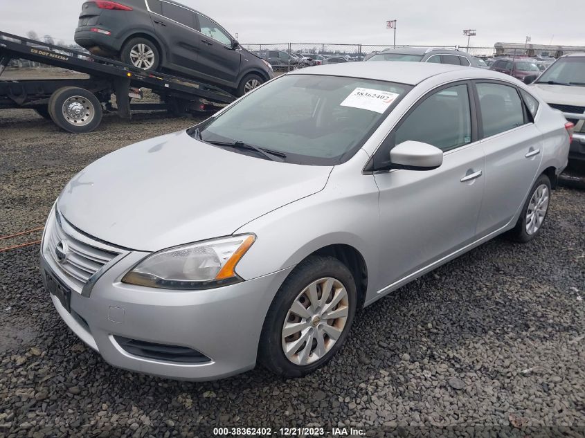 2014 NISSAN SENTRA FE+ S/FE+ SV/S/SL/SR/SV - 3N1AB7AP0EY261471