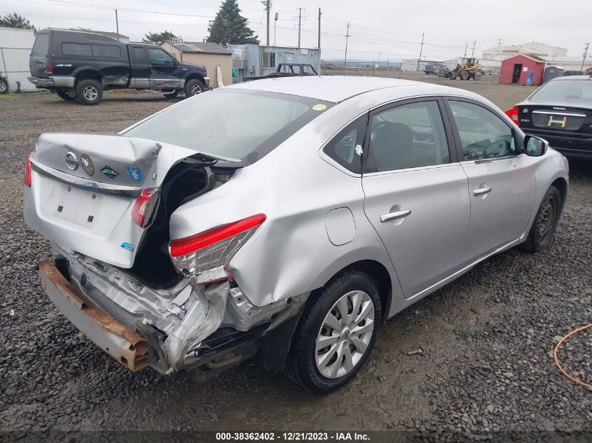 2014 NISSAN SENTRA FE+ S/FE+ SV/S/SL/SR/SV - 3N1AB7AP0EY261471