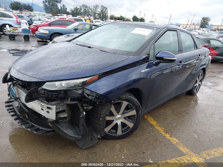 VIN JTDBVRBD8JA004565 2018 TOYOTA MIRAI
