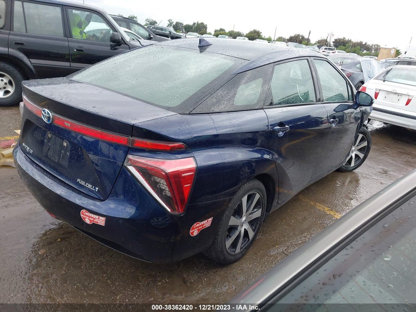 VIN JTDBVRBD8JA004565 2018 TOYOTA MIRAI