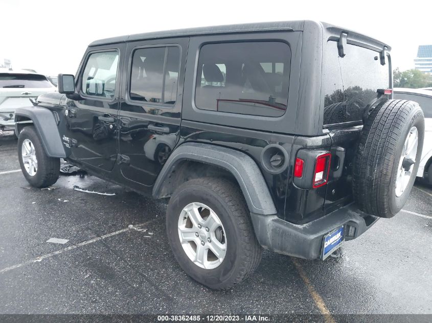2018 JEEP WRANGLER UNLIMITED SPORT S 4X4 - 1C4HJXDG4JW227089