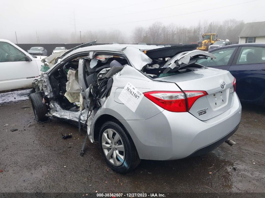 2014 TOYOTA COROLLA L/LE/LE PLS/PRM/S/S PLS - 2T1BURHE6EC200265