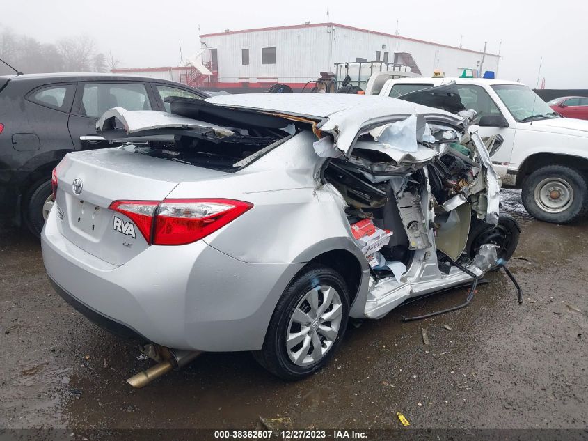 2014 TOYOTA COROLLA L/LE/LE PLS/PRM/S/S PLS - 2T1BURHE6EC200265