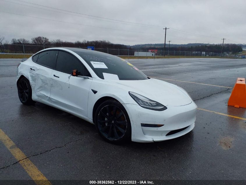 5YJ3E1EC2LF586973 TESLA MODEL 3 PERFORMANCE 2020