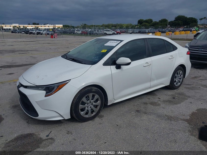 VIN 5YFEPRAE9LP142146 2020 TOYOTA COROLLA LE