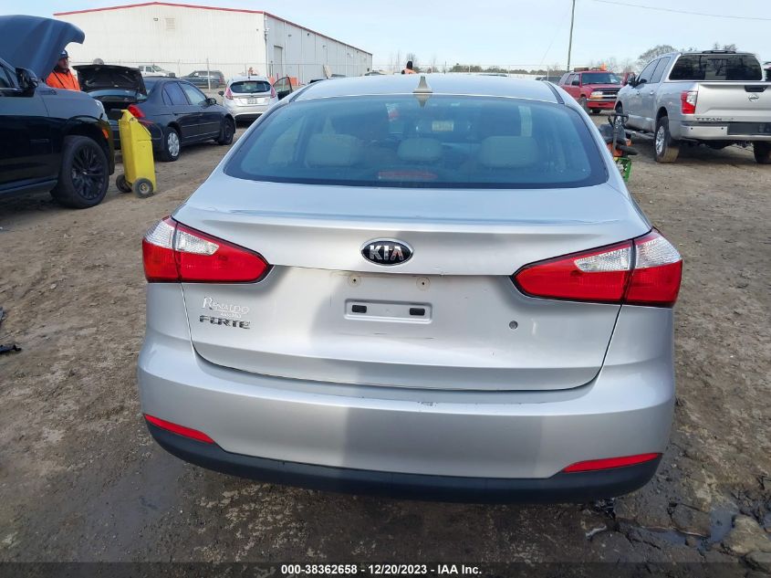2015 KIA FORTE LX - KNAFK4A60F5410126
