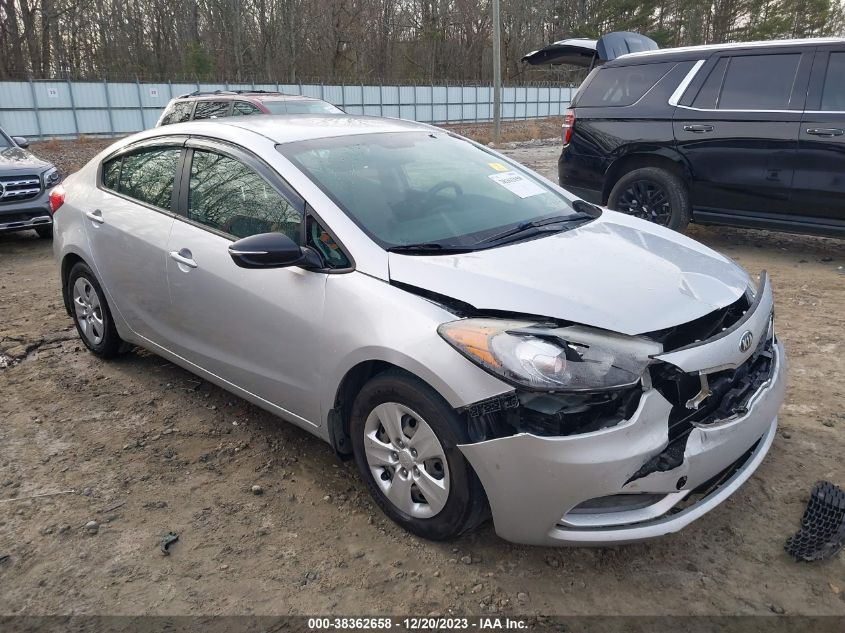 2015 KIA FORTE LX - KNAFK4A60F5410126