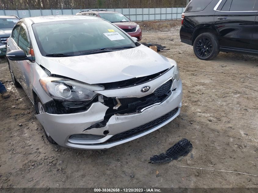 2015 KIA FORTE LX - KNAFK4A60F5410126
