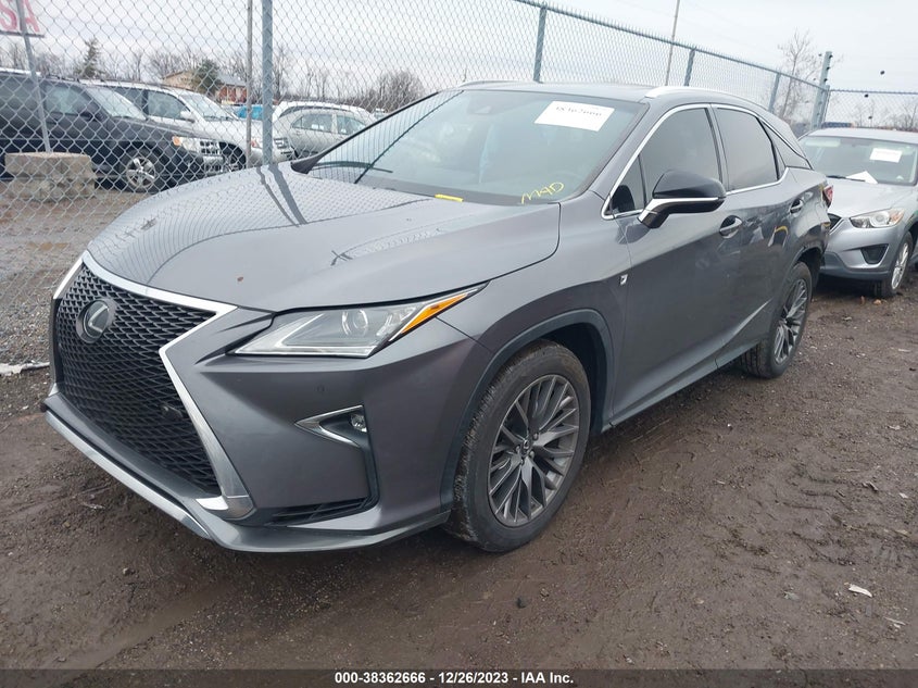 VIN 2T2BZMCA6KC205160 2019 LEXUS RX 350 F SPORT