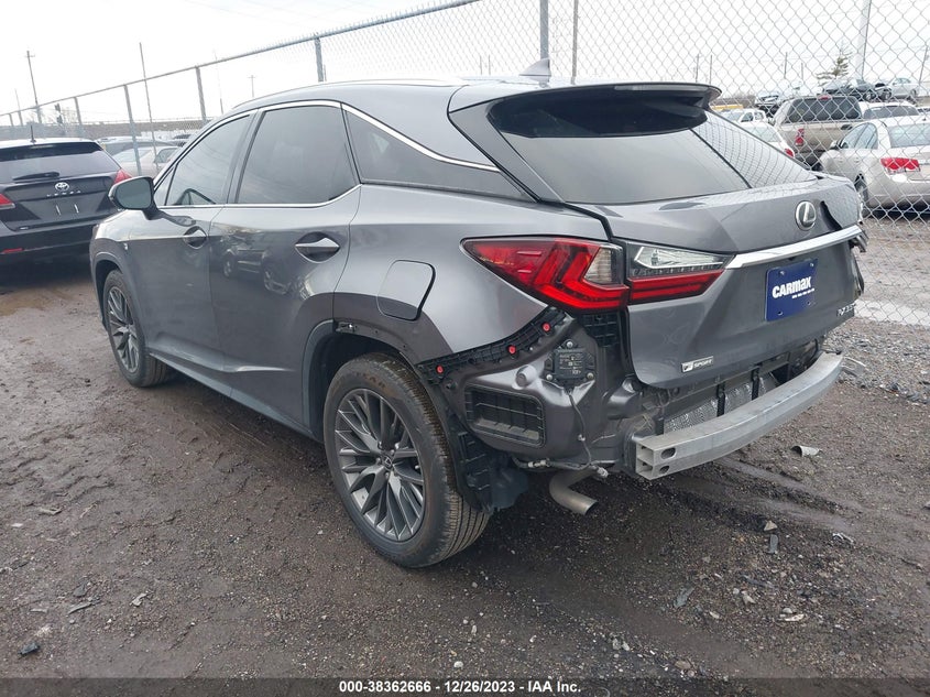 VIN 2T2BZMCA6KC205160 2019 LEXUS RX 350 F SPORT